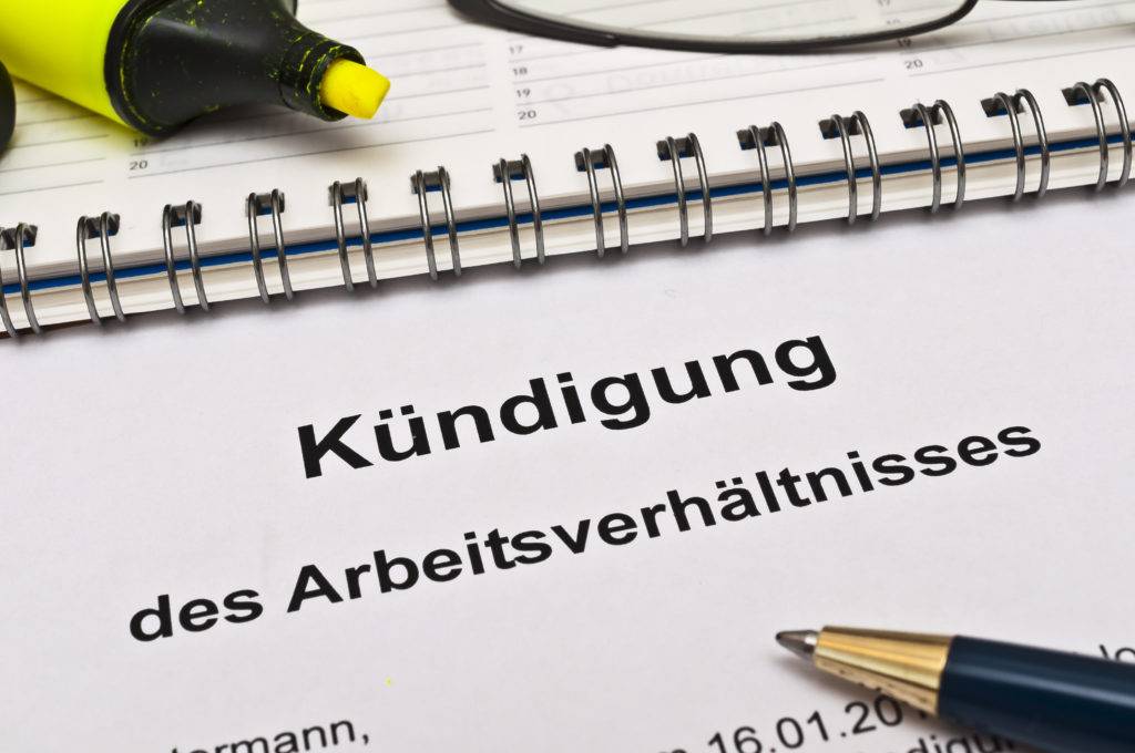 Kündigung Arbeitsvertrag